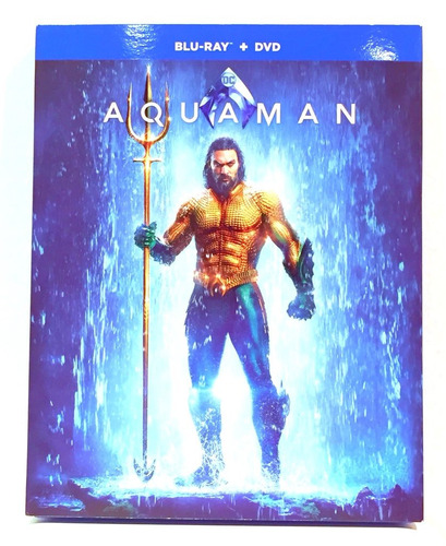 Dc Aquaman Bluray + Dvd Nuevo Original Cerrado