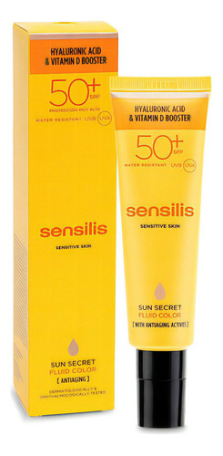 Sensilis Sun Secret Antiedad Fluido Con Color 50ml