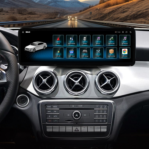 Stereo Gps Carplay Mercedes Benz Gla A Class Cla Screen