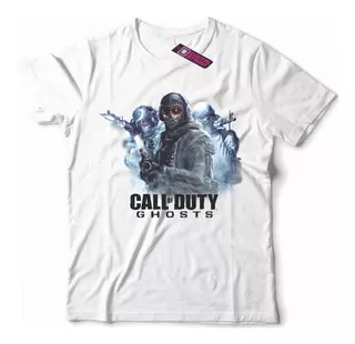 Remera Call Of Duty Ghosts Ca37 Dtg Premium