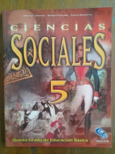 Ciencias Sociales 5 Grado Cobo Zamora 