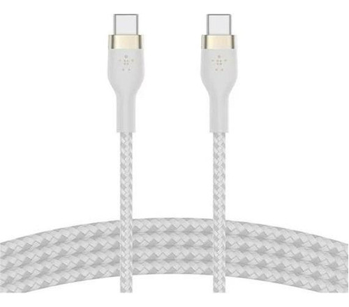 Cable Belkin USB-C a USB-C Boostcharge Pro de 2 m, blanco