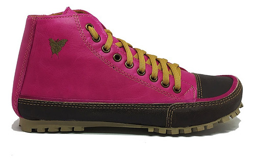 Zapatillas Botitas Cuero Sin Genero Agua Patagona Fucsia