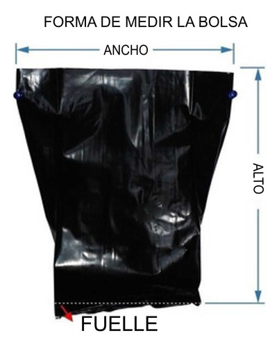 Bolsas Negras Uv Para Vivero O Trasplante 30 X 50 1 Kg
