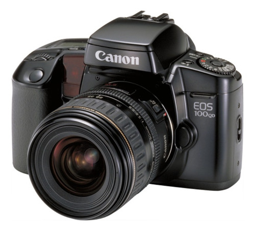 Cámara analógica SLR Canon EOS 100 QD negra