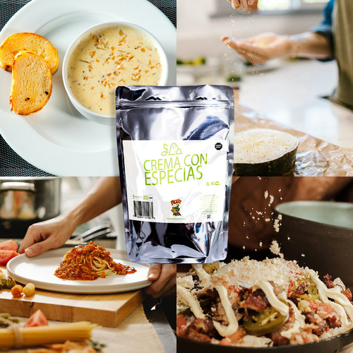 Sazonador En Polvo Crema Con Especias 1k Pickin