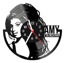 Comprar Relógio De Vinil Disco Lp Parede | amy-wine-house 1