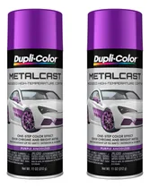 Comprar Paq 2 Pinturas Adonizada En Spray Purpura Alta Temperatura