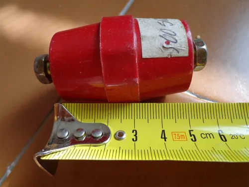 Aislador Electrico Rojo