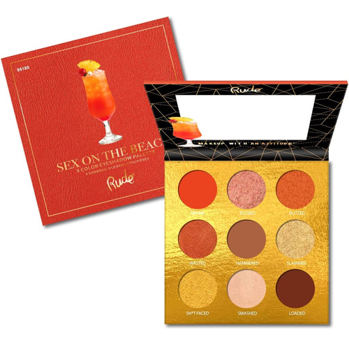 Rude Paleta De Sombras Cocktail Party Collection 