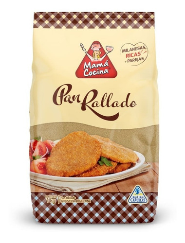 Pan Rallado Fortificado Mama Cocina X 1 Kg