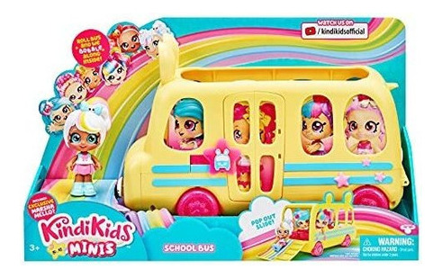 Kindi Kids Minis - Autobus Escolar Coleccionable