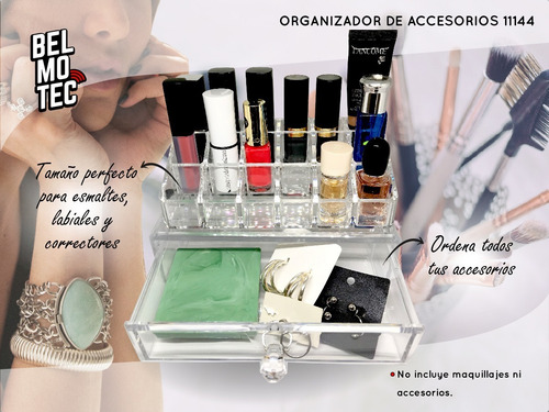 Organizador Maquillaje Accesorios Cosmeticos Cajon Desmontar