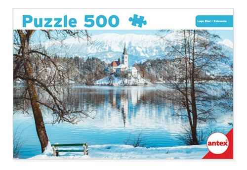 Puzzle Rompecabeza Lago Bled Eslovenia 500 Pz Antex 3072