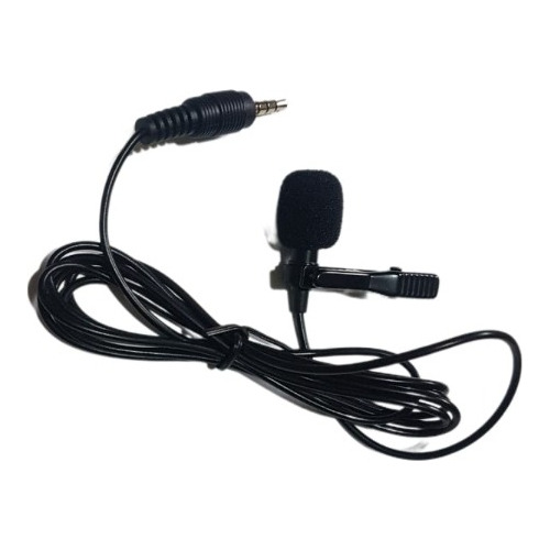 Micrófono Corbatero Para Celular Plug 3,5 4 Polos Omnidirecc