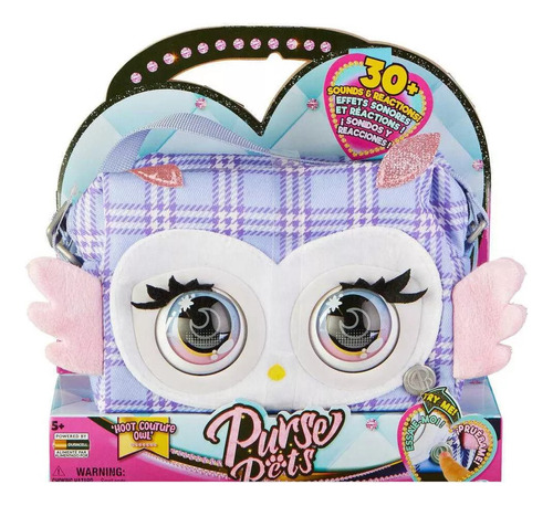 Purse Pets Cartera Mascota Interactiva Ojitos Buho Koala 132