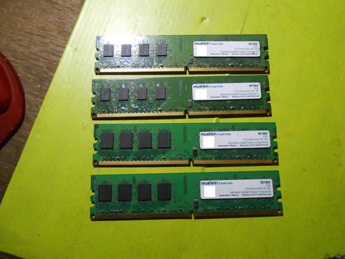 Memoria Mushkin Ddr2 2gb - Pc2-6400 - 991964 - 1.8v (Usado)