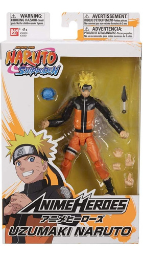 Naruto Shipudden Anime Heores Naruto Bandai