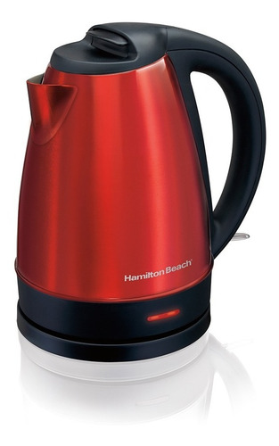 Hervidor Hamilton Beach 40987-cl Acero Inoxidable 1,7 L Rojo