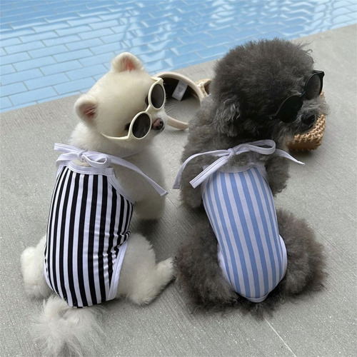 Bikinis Para Perros (s-1), Ropa De Playa De Verano Para Perr