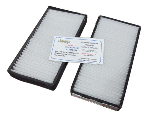 Filtro Aire Acondicionado Jeep Cherokee Kk Limited 2008-2015