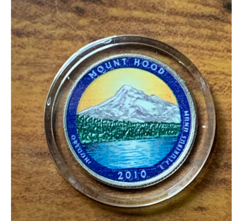 Robmar-usa-quarter De Parques 2010-n°5-mount Hood+capsula