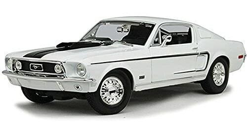 Maisto 1968 Ford Mustang Gt Cobra Jet Hard Top 1-18 Escala D