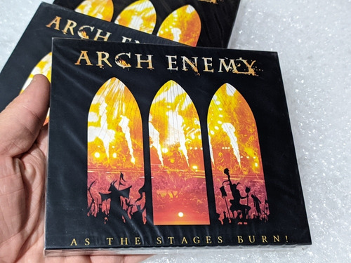 Cd Arch Enemy - As The Stages Burn! (cd +dvd+ Slipcase)