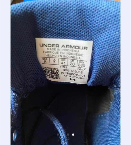 Zapatillas Under Armour Número 40/41. José Mármol
