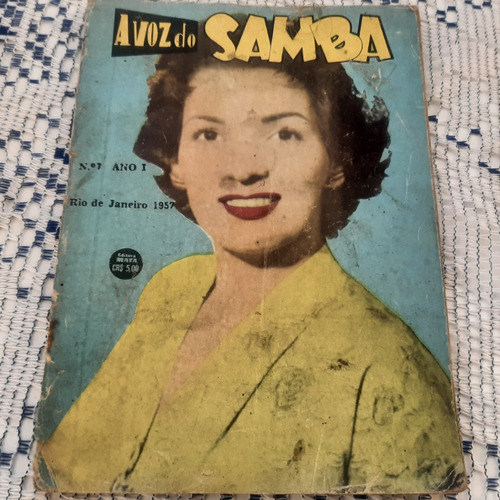 A Voz Do Samba Nº 7 Ano 1 - 1957 Vários-  Foto Cauby Peixoto
