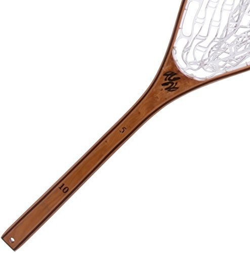 Imagen 4 de 4 de Red De Pesca Con Mosca De 35 Pulgadas (burl Wood)