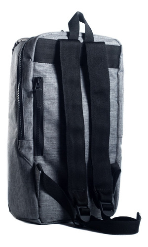 Set Mate Steel + Bombilla + Yerbero + Mochila Matera Grey