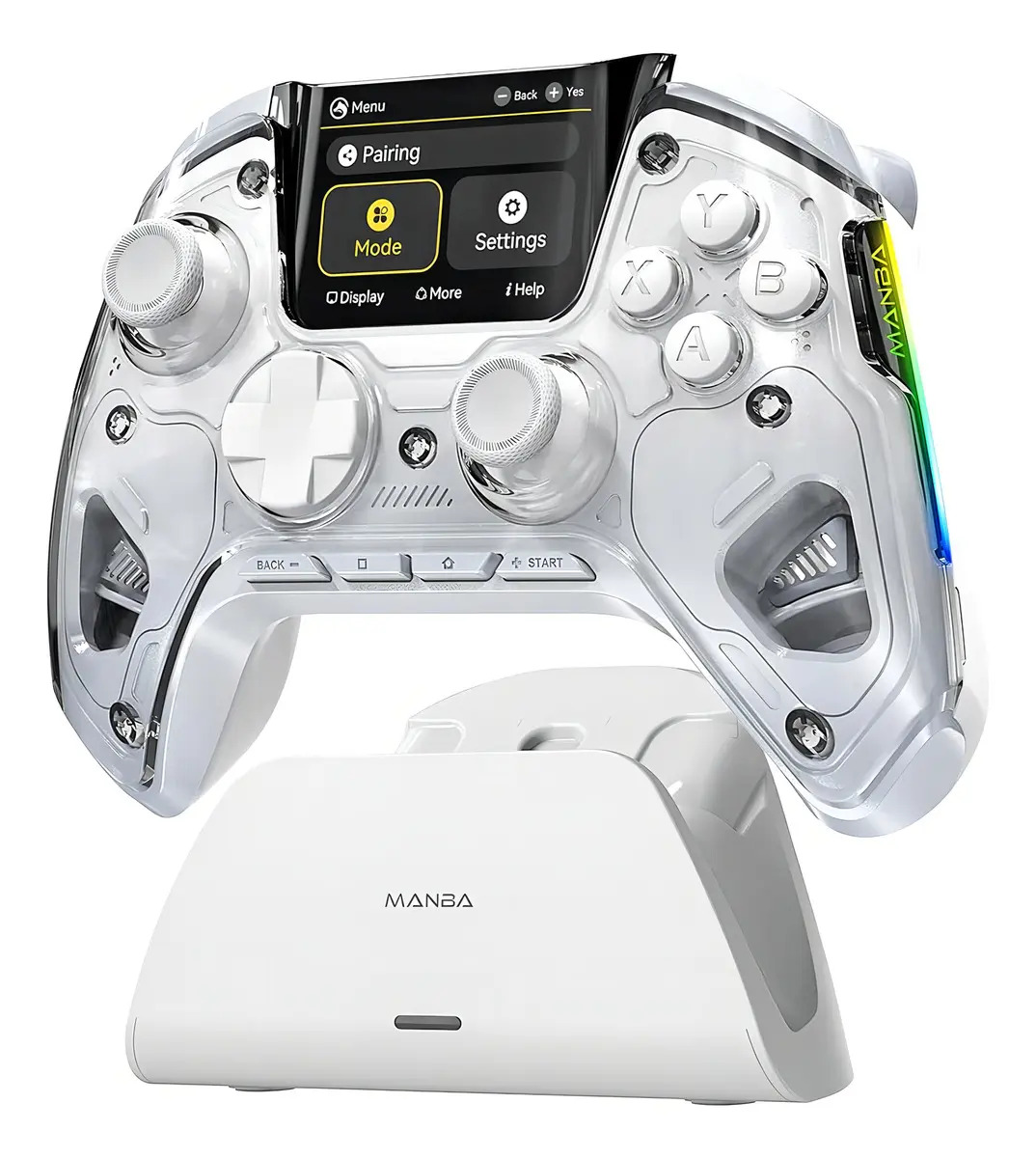 Controle Gamer Manba One V2 Hall Effect Sem Fio Com Dock