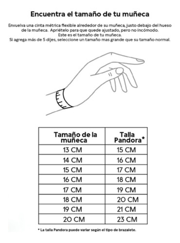 Pandora Brazalete Con Cierre Redondo Original S925 Ale (Usado)