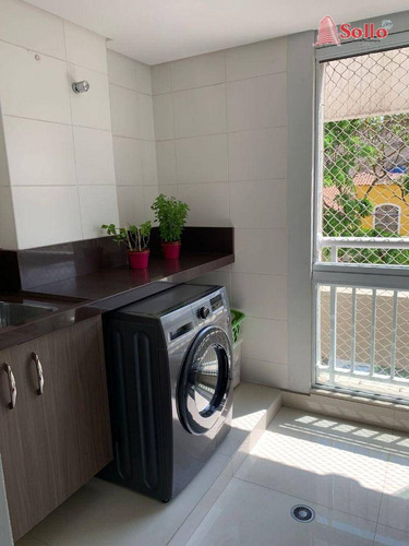 Imagem 11 de 30 de Excelente Apartamento Com 3 Suítes À Venda, 116 M² Por R$ 980.000 - Bosque Maia - Guarulhos/sp - Ap0373