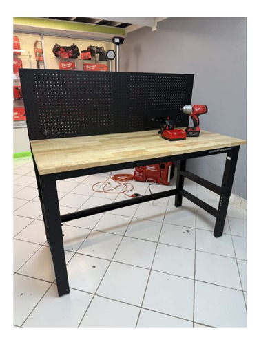 Mesa De Trabajo 61 C/ Panel Ranurado Advantage Pro 61wbrwtp