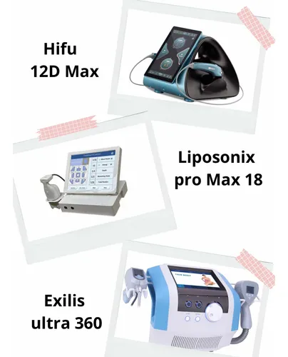 Hifu Liposonix - Exilis Ultra 360 - Hifu 12d Max