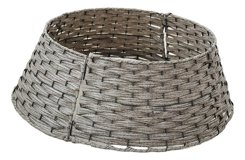 Collar De Árbol De Navidad De Ratán Artificial,