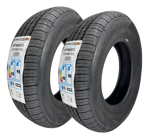 Kit De 2 Pneus Speedmax Spm203 Aro 13 Novos 175/75r13 84t