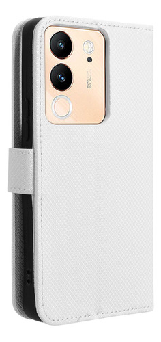 Funda Para Vivo V30 Lite 5g Partículas Diamante Textura Cuer