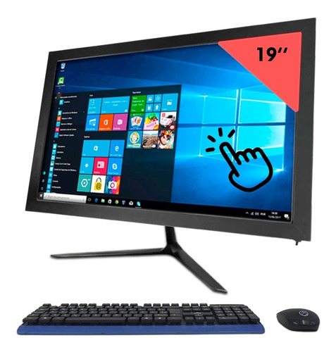 All In One Pc I7 16gb Ram 960gb Ssd Tela 19' Touchscreen Kit