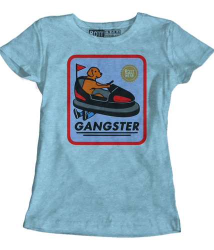 Perro Gangster Blusa Dama I Rott Wear