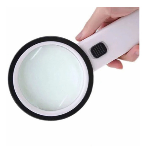 Lupa 10x Con 12 Luz Para Lectura/joyería/relojería 90mm