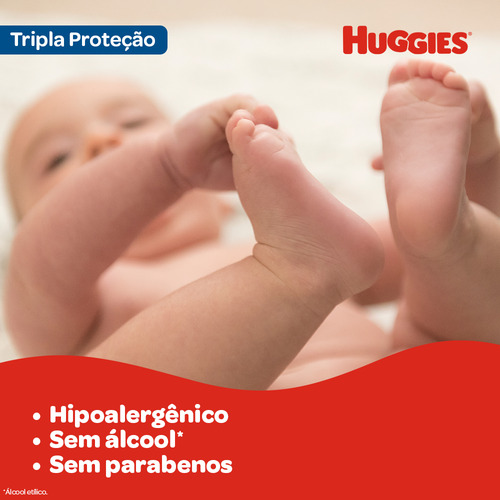 Huggies Lenços Umedecidos Tripla Proteção 88 Unid.