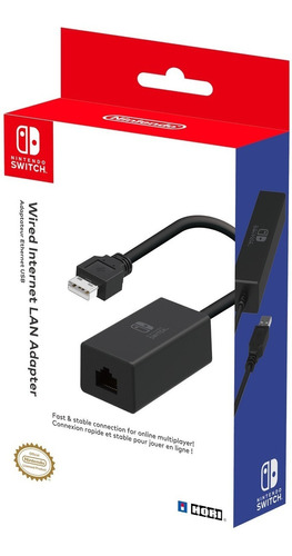 Wired Internet Lan Adapter Para Nintendo Switch Hori