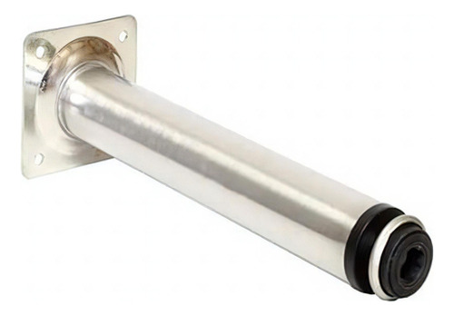 Pé Redondo 200mm Inox Escovado Renna