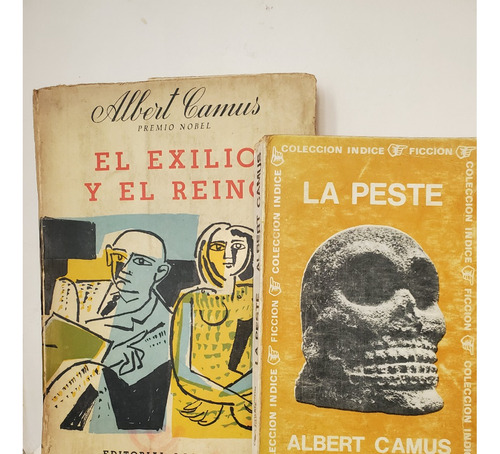 Pack 2 Libros--albert Camus--la Peste..+