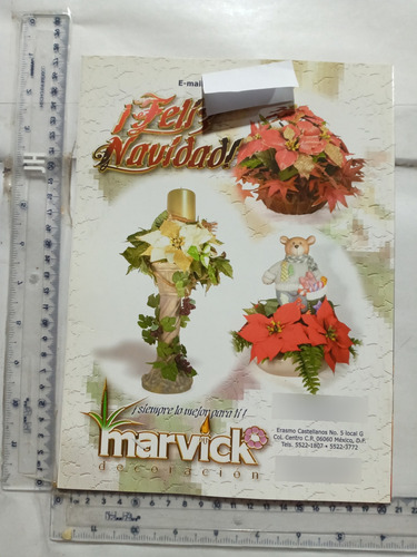 Revista Navidad Arreglos Florales N° 14 2002 (Usado)