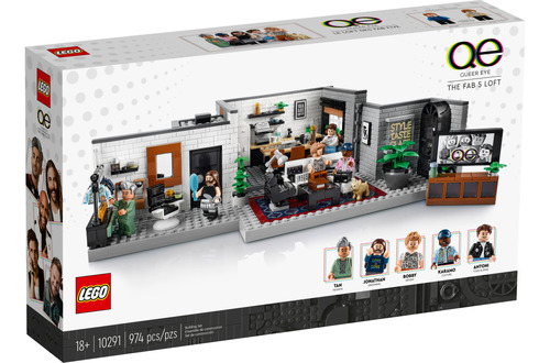 Lego Ideas - Queer Eye: Loft De Los Fab 5 - Set 10291