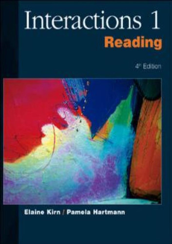Interactions 1 Reading Text: Interactions 1 Reading Text, De Baker. Editora Mcgraw Hill/elt, Capa Mole, Edição 1 Em Inglês, 2002